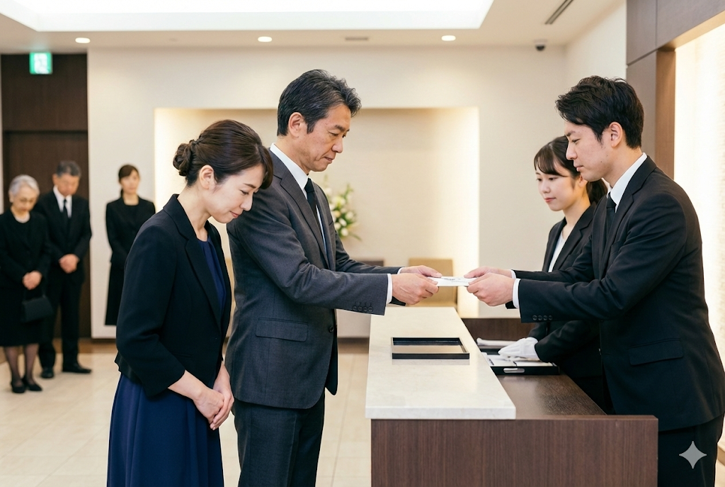 夫婦で香典を出す